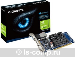   Gigabyte GeForce GT 610 810Mhz PCI-E 2.0 1024Mb 1333Mhz 64 bit DVI HDMI HDCP rev. 1.0 (GV-N610-1GI)  2