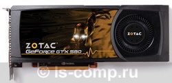   Zotac GeForce GTX 580 772Mhz PCI-E 2.0 3072Mb 4008Mhz 384 bit 2xDVI Mini-HDMI HDCP (ZT-50103-10P)  2