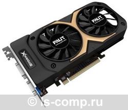   Palit GeForce GTX 750 Ti 1202Mhz PCI-E 3.0 2048Mb 6008Mhz 128 bit DVI Mini-HDMI HDCP (NE5X75TT1341-1073F)  2