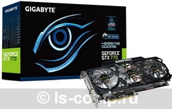   Gigabyte GeForce GTX 770 1137Mhz PCI-E 3.0 4096Mb 7010Mhz 256 bit 2xDVI HDMI HDCP (GV-N770OC-4GD)  2