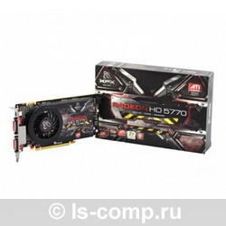   XFX Radeon HD 5770 850 Mhz PCI-E 2.1 1024 Mb 4800 Mhz 128 bit 2xDVI HDCP (HD-577X-ZMF3)  1