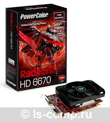   PowerColor Radeon HD 6670 800Mhz PCI-E 2.1 1024Mb 4000Mhz 128 bit DVI HDMI HDCP (AX6670 1GBD5-H)  2