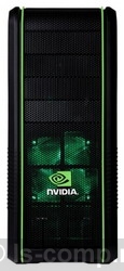   Cooler Master CM 690 II Advanced nVidia Edition w/o PSU Black/green (NV-692A-KWN5)  2