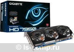   Gigabyte Radeon HD 7950 860Mhz PCI-E 3.0 3072Mb 5000Mhz 384 bit DVI HDMI HDCP (GV-R795UD-3GD)  2