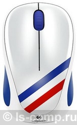   Logitech Wireless Mouse M235 Blue-White-Red USB (910-004032)  1