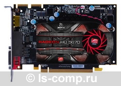   XFX Radeon HD 5670 775 Mhz PCI-E 2.1 512 Mb 4000 Mhz 128 bit DVI HDMI HDCP (HD-567X-YNF3)  1