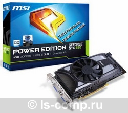   MSI GeForce GTX 650 1124Mhz PCI-E 3.0 1024Mb 5000Mhz 128 bit 2xDVI Mini-HDMI HDCP (N650 PE 1GD5/OC)  4