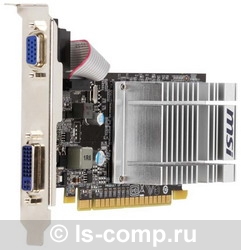   MSI GeForce 8400 GS 520Mhz PCI-E 512Mb 1100Mhz 64 bit DVI HDCP (N8400GS-D512D3H/LP)  2