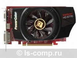   PowerColor Radeon HD 6770 850Mhz PCI-E 2.1 1024Mb 4800Mhz 128 bit DVI HDMI HDCP V2 (AX6770 1GBD5-HV2)  3