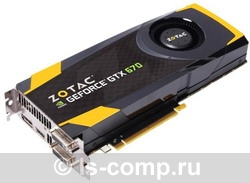   Zotac GeForce GTX 670 928Mhz PCI-E 3.0 4096Mb 6008Mhz 256 bit 2xDVI HDMI HDCP (ZT-60303-10P)  1