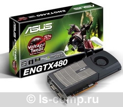   Asus GeForce GTX 480 700Mhz PCI-E 2.0 1536Mb 3696Mhz 384 bit 2xDVI Mini-HDMI HDCP Cool (ENGTX480/G/2DI/1536MD5)  1