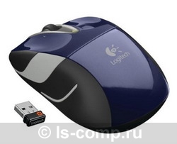   Logitech Wireless Mouse M525 Blue-Black USB (910-002603)  1