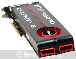   MSI Radeon HD 5870 850 Mhz PCI-E 2.1 2048 Mb 4800 Mhz 256 bit HDCP (R5870 Eyefinity 6)  1