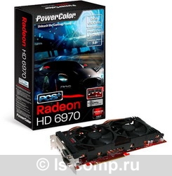   PowerColor Radeon HD 6970 940Mhz PCI-E 2.1 2048Mb 5700Mhz 256 bit 2xDVI HDMI HDCP DIRT3 (AX6970 2GBD5-PP2DHG2)  2