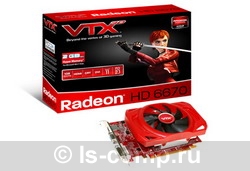   VTX3D Radeon HD 6670 800Mhz PCI-E 2.1 1024Mb 4000Mhz 128 bit DVI HDMI HDCP (VX6670 1GBD5-H)  1