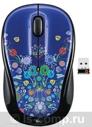   Logitech Wireless Mouse M325 nature jewelry Blue-Black USB (910-003024)  2