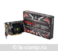   XFX Radeon HD 5670 775Mhz PCI-E 2.0 1000Mb 1600Mhz 128 bit DVI HDMI HDCP (HD-567X-ZAF3)  2