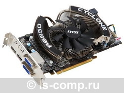   MSI Radeon HD 6850 775Mhz PCI-E 2.1 1024Mb 4000Mhz 256 bit 2xDVI HDMI HDCP Cyclone (R6850 CYCLONE PE)  2