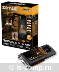   Zotac GeForce GTX 580 772 Mhz PCI-E 2.0 1536 Mb 4008 Mhz 384 bit 2xDVI Mini-HDMI HDCP (ZT-50101-10P)  2