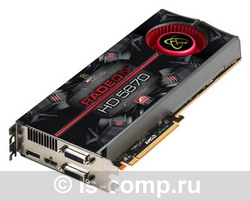   XFX Radeon HD 5870 850 Mhz PCI-E 2.0 1024 Mb 4800 MHz 256 bit 2xDVI HDMI (HD-587X-ZNFV)  1