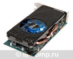   HIS Radeon HD 6770 850Mhz PCI-E 2.1 1024Mb 4800Mhz 128 bit 2xDVI HDMI HDCP (H677F1GD)  3