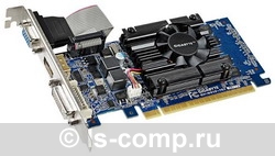   Gigabyte GeForce GT 610 810Mhz PCI-E 2.0 1024Mb 1333Mhz 64 bit DVI HDMI HDCP rev. 1.0 (GV-N610-1GI)  1