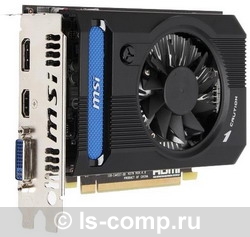   MSI Radeon HD 7750 800Mhz PCI-E 3.0 2048Mb 1600Mhz 128 bit DVI HDMI HDCP (R7750-2GD3)  2