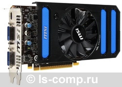   MSI GeForce GTX 650 Ti 954Mhz PCI-E 3.0 1024Mb 5400Mhz 128 bit 2xDVI Mini-HDMI HDCP (N650TI-1GD5/OC)  3