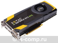   Zotac GeForce GTX 670 954Mhz PCI-E 3.0 2048Mb 6008Mhz 256 bit 2xDVI HDMI HDCP (ZT-60304-10P)  1