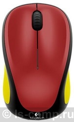   Logitech Wireless Mouse M235 Black-Yellow-Red USB (910-004106)  1