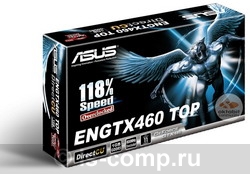   Asus GeForce GTX 460 775 Mhz PCI-E 2.0 1024 Mb 4000 Mhz 256 bit 2xDVI Mini-HDMI HDCP (ENGTX460 DirectCU TOP/2DI/1GD5)  2