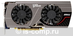   MSI GeForce GTX 560 Ti 750Mhz PCI-E 2.0 1280Mb 3900Mhz 320 bit 2xDVI Mini-HDMI HDCP (N560GTX-Ti 448 Twin Frozr III PE/OC)  1