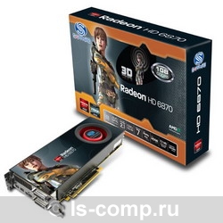   Sapphire Radeon HD 6870 900 Mhz PCI-E 2.1 1024 Mb 4200 Mhz 256 bit 2xDVI HDMI HDCP (21179-00-40R)  1