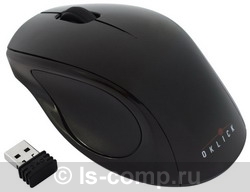   Oklick 412SW Wireless Optical Mouse Black USB (88910)  1