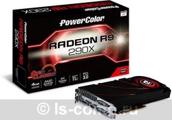   PowerColor Radeon R9 290X 1030Mhz PCI-E 3.0 4096Mb 5000Mhz 512 bit 2xDVI HDMI HDCP (AXR9 290X 4GBD5-MDH/OC)  4