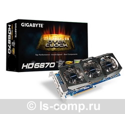   Gigabyte Radeon HD 6870 950Mhz PCI-E 2.1 1024Mb 4400Mhz 256 bit 2xDVI HDMI HDCP (GV-R687SO-1GD)  1