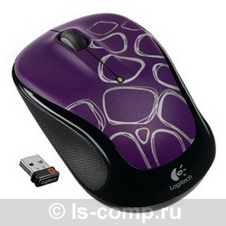   Logitech Wireless Mouse M325 Purple-Black USB (910-002408)  1