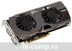   MSI GeForce GTX 560 Ti 750Mhz PCI-E 2.0 1280Mb 3900Mhz 320 bit 2xDVI Mini-HDMI HDCP (N560GTX-Ti 448 Twin Frozr III PE/OC)  2