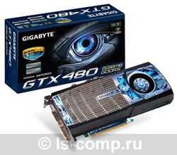   Gigabyte GeForce GTX 480 700 Mhz PCI-E 2.0 1536 Mb 3696 Mhz 384 bit 2xDVI Mini-HDMI HDCP Cool (GV-N480UD-15I)  2