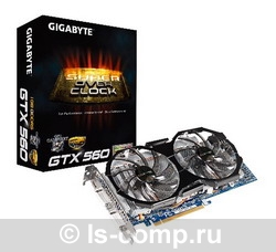   Gigabyte GeForce GTX 560 900Mhz PCI-E 2.0 1024Mb 4008Mhz 256 bit 2xDVI Mini-HDMI HDCP (GV-N56GSO-1GI)  2