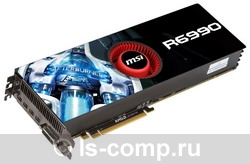   MSI Radeon HD 6990 830Mhz PCI-E 2.1 4096Mb 5000Mhz 512 bit DVI HDCP (R6990-4PD4GD5)  1