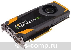   Zotac GeForce GTX 680 1006Mhz PCI-E 3.0 2048Mb 6008Mhz 256 bit 2xDVI HDMI HDCP (ZT-60101-10P)  1