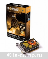   Zotac GeForce GT 440 810Mhz PCI-E 2.0 2048Mb 1333Mhz 128 bit DVI HDMI HDCP (ZT-40706-10L)  3