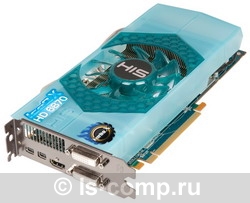   HIS Radeon HD 6870 975Mhz PCI-E 2.1 1024Mb 4600Mhz 256 bit 2xDVI HDMI HDCP (H687QNX1G2M)  2