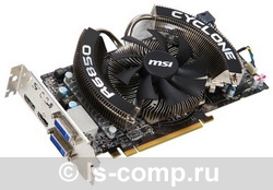   MSI Radeon HD 6850 860Mhz PCI-E 2.1 1024Mb 4400Mhz 256 bit 2xDVI HDMI HDCP (R6850 CYCLONE 1GD5 PE/OC)  3