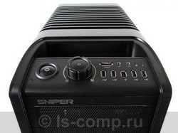   Cooler Master Sniper Black Edition (SGC-6000) w/o PSU Black (SGC-6000-KXN1-GP)  4