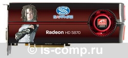   Sapphire Radeon HD 5870 850 Mhz PCI-E 2.0 1024 Mb (21161-00-50R)  2