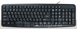   CBR KB 107 Black USB (KB-107)  1