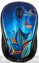   Logitech Wireless Mouse M325 Paisley Pond Silver-Black USB (910-003894)  2