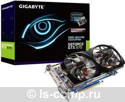   Gigabyte GeForce GTX 670 941Mhz PCI-E 3.0 2048Mb 6008Mhz 256 bit 2xDVI HDMI HDCP (GV-N670WF2-2GD)  2